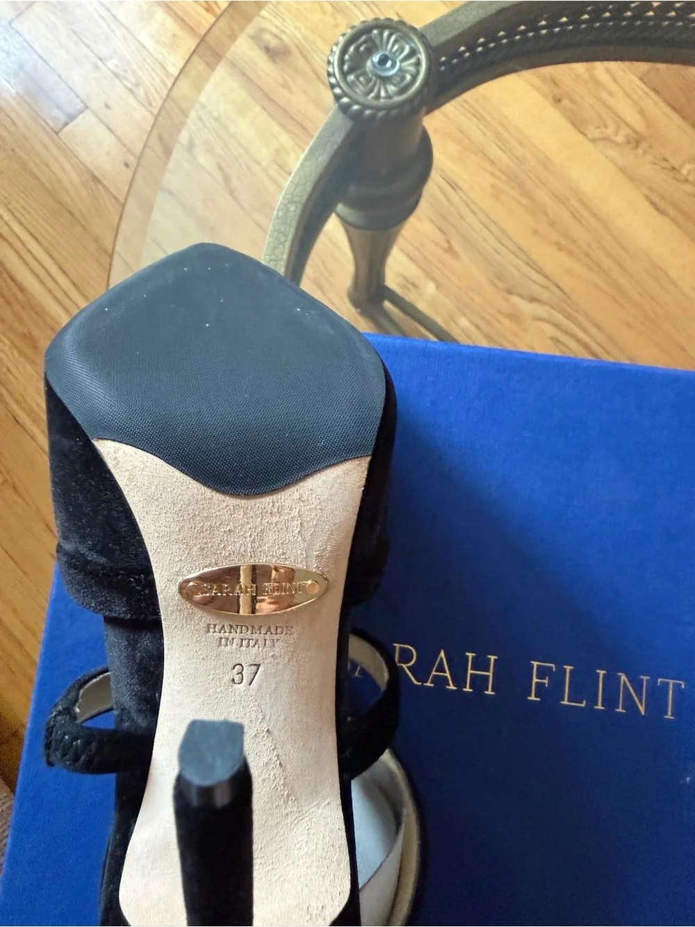 Sarah Flint high heeled